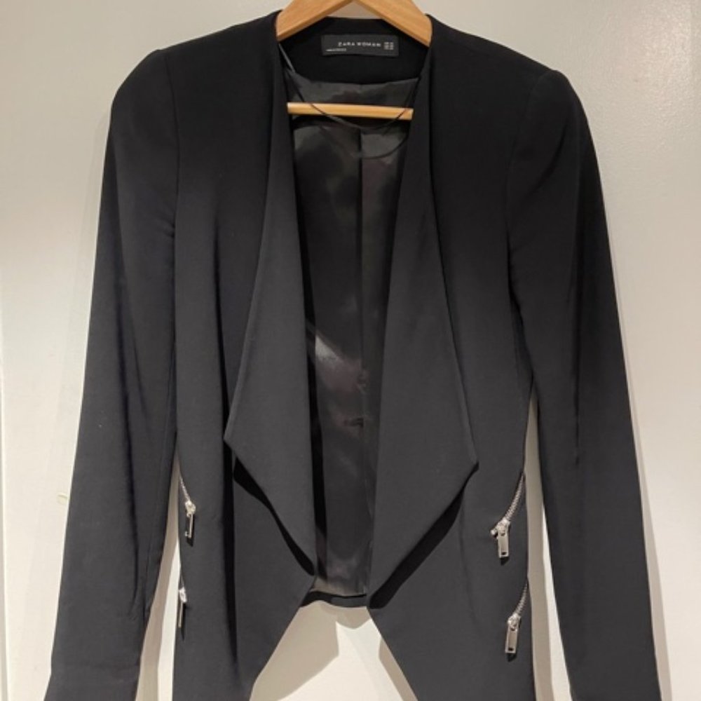 XS Black Women's Blazer -Zara